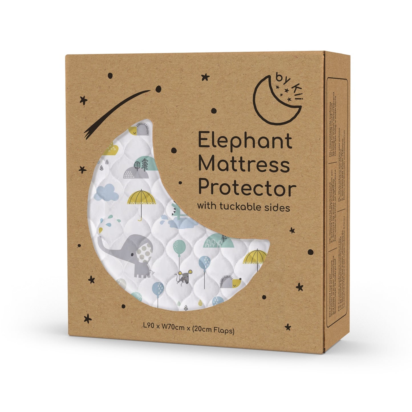 Waterproof Mattress Protector - Elephant