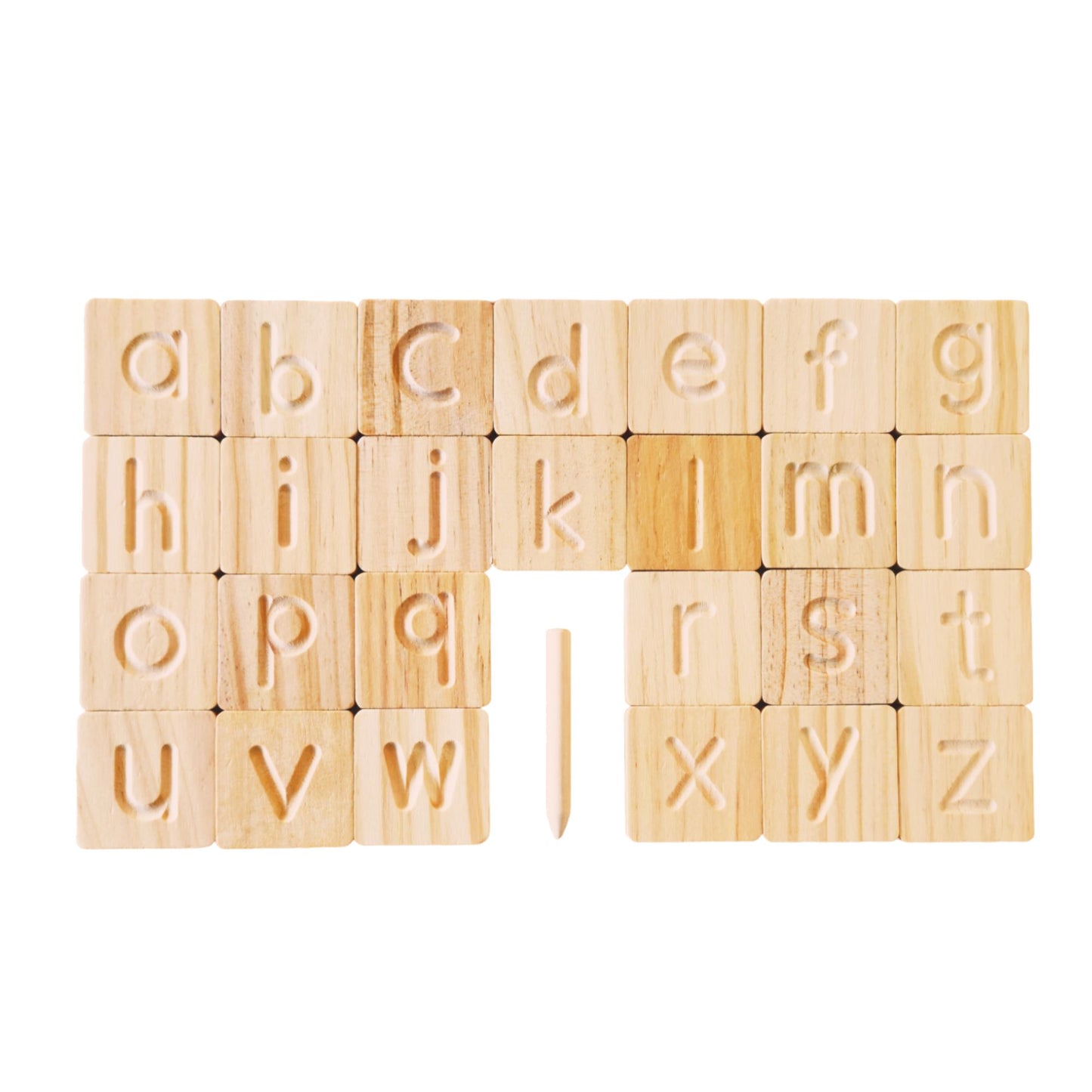 Wooden Double Sided Alphabet Tracing Board 3Y+